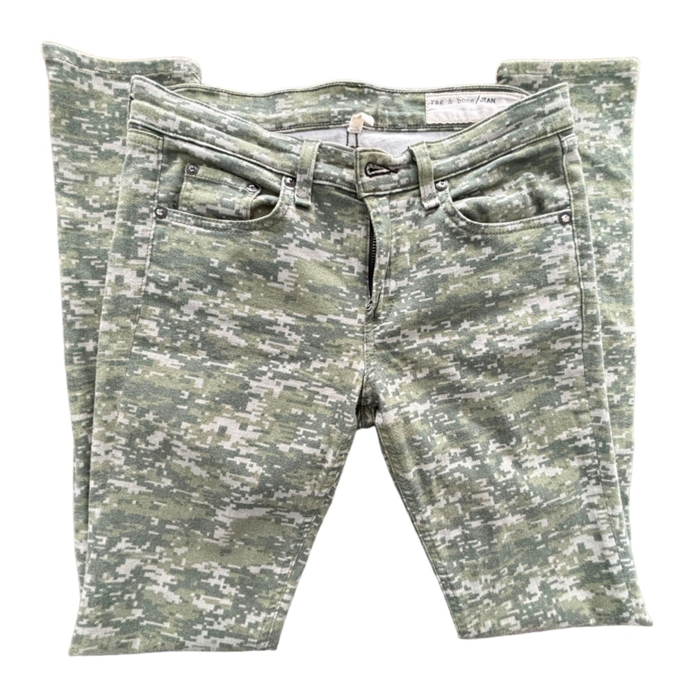NWOT- Rag & Bone- Camo Jean- 27‎ - Picture 2 of 9